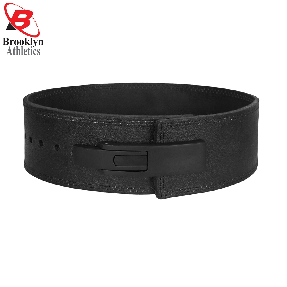 Lever powerlifting belt
